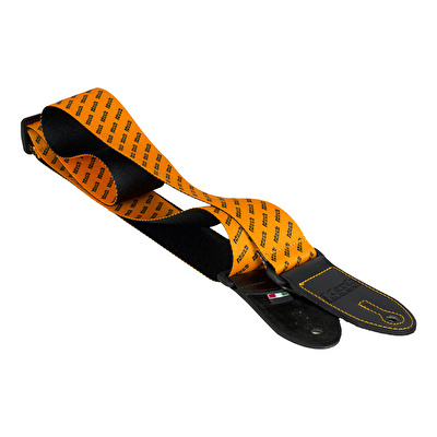 Markbass MBA195132Y MB Strap Branded 5cm Yellow Gitar Askısı